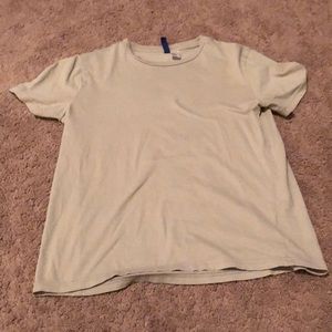 Plain tan Tshirt from H&M men's